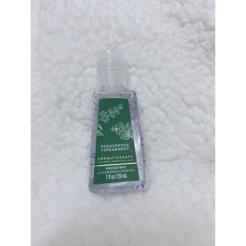 Nước Rửa Tay Khô Gel Rửa Tay Khô USA Bath & Body Works Aromatherapy Stress Relief Eucalyptus Spearmint 29ml | BigBuy360 - bigbuy360.vn