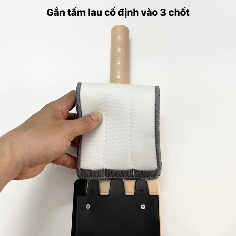 Bông Lau Thay Thế Cây Lau Nhà Tự Vắt Chất Liệu Microfiber