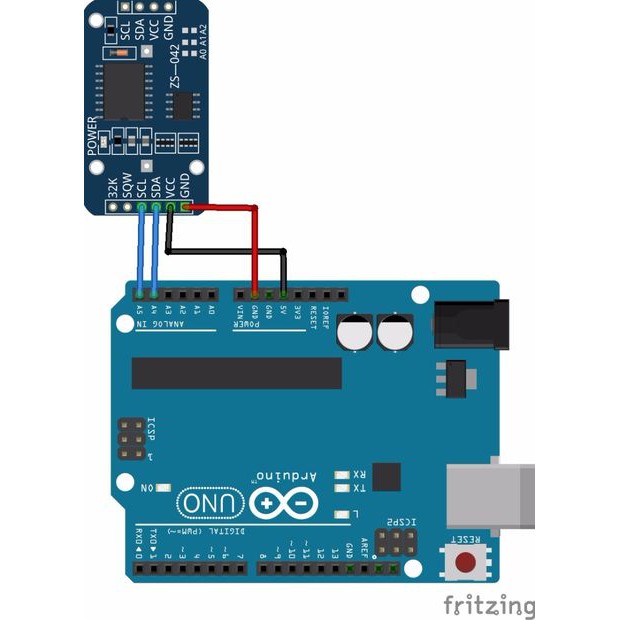 Module Thời Gian Thực RTC DS3231 + AT24C32 (Mạch Đồng Hồ RTC)