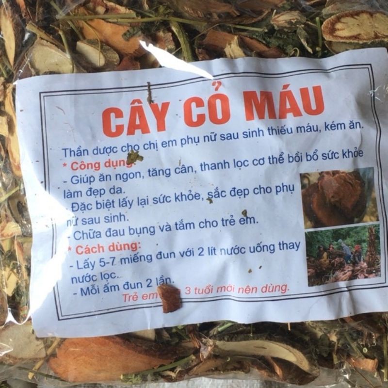 Cỏ béo (cỏ máu )tăng cân gói 1kg