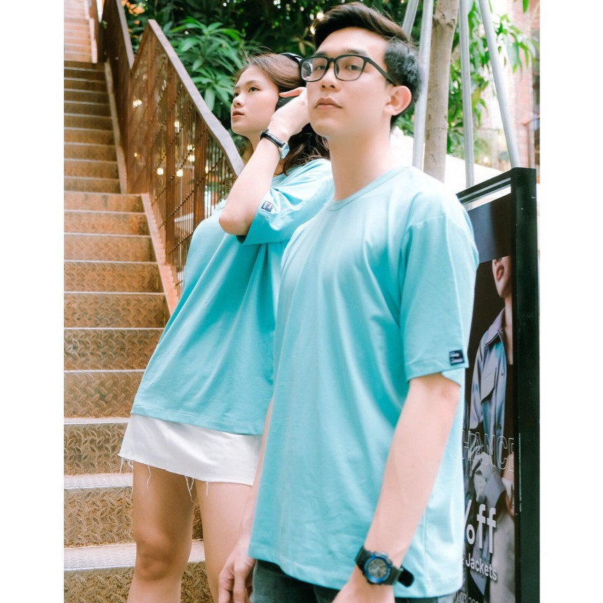 Áo thun tay lỡ unisex MADELA form rộng , áo phông trơn unisex  tay lỡ nhiều màu-  ATN