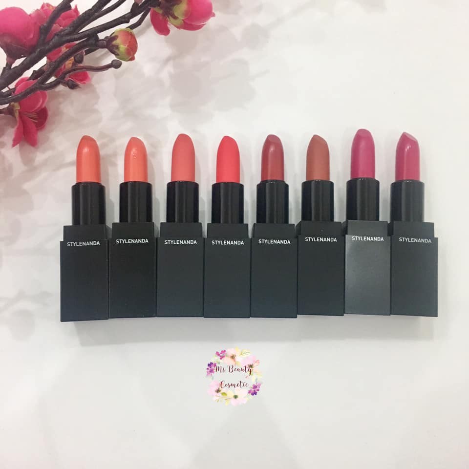 [SALE 50%] SON 3CE LIP COLOR MATTE 217 NEWSPEAK (HỒNG ROSE)