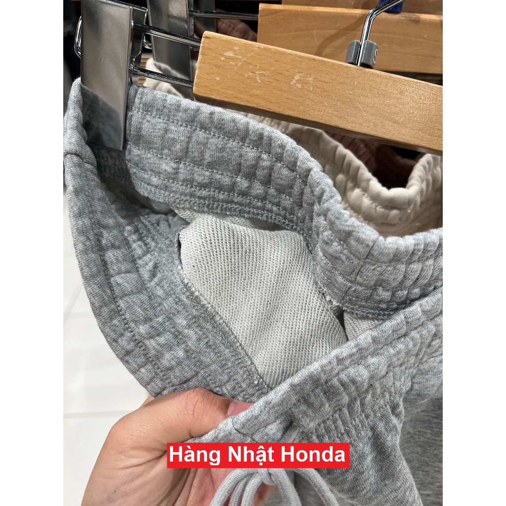 Quần nỉ bo gấu Nữ Uniqlo - Nhật Bản