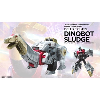 Dinobot SLUDGE ✅ Robot Khủng long cao 15cm - Transformers dòng POWER OF THE PRIMES