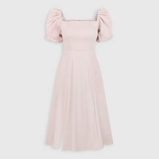 Đầm cổ vuông tay bồng MEEMDY