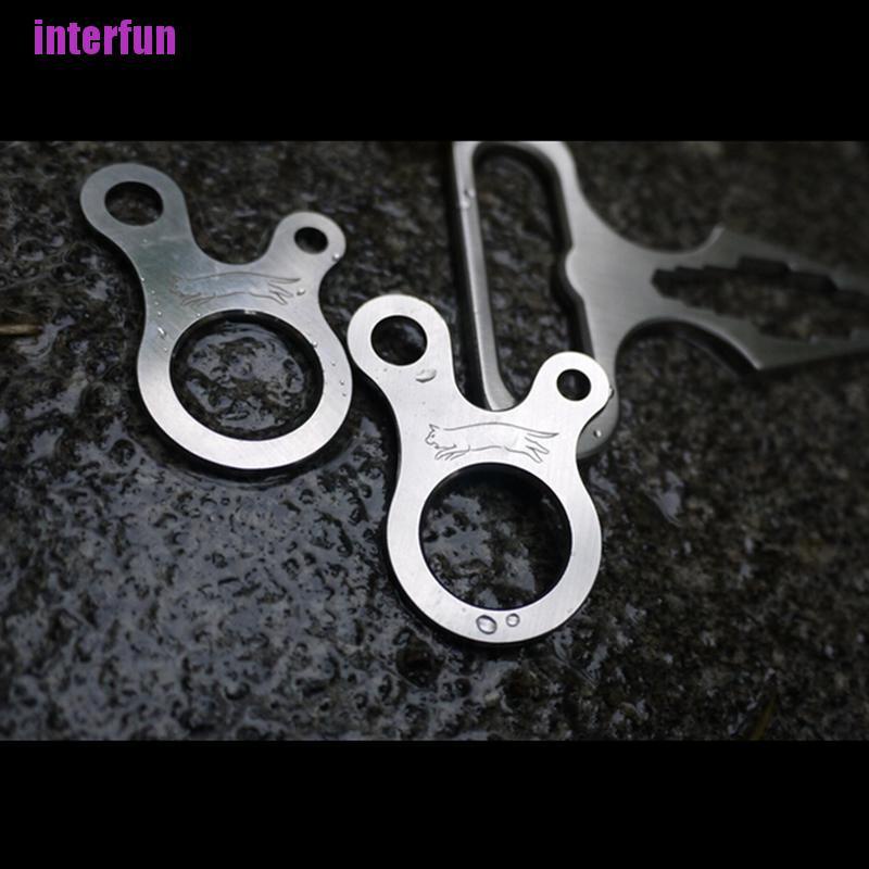 Ổ Khóa 3 Lỗ Bằng Thép Không Gỉ Đa Năng Tiện Dụng Cho Hoạt Động Ngoài Trời