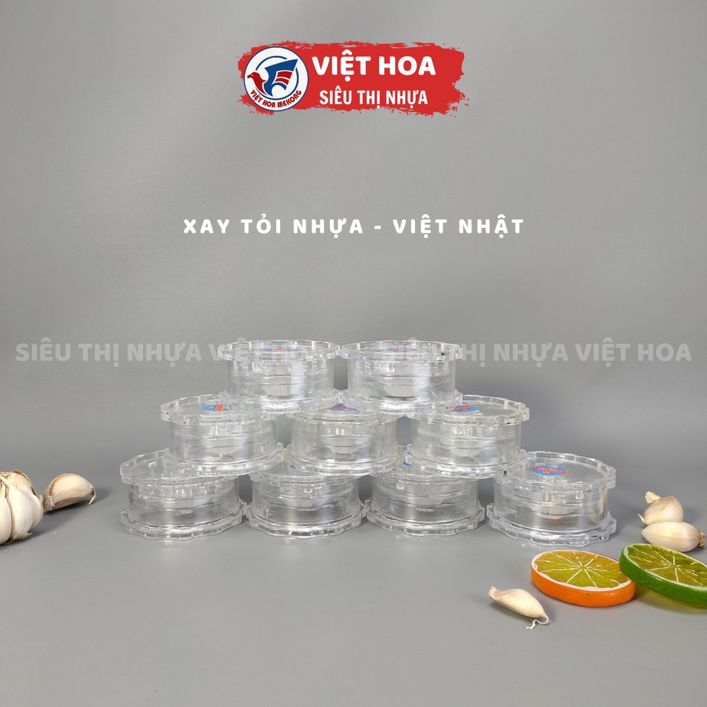 Đồ xay hành tỏi ớt, dụng cụ xay tỏi nhựa Việt Nhật