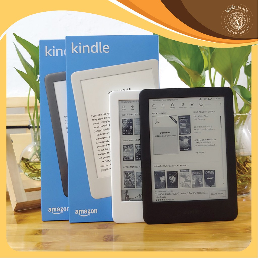Máy đọc sách All New Kindle Basic 2019bản 8GB. Hàng chính hãng thumbnail