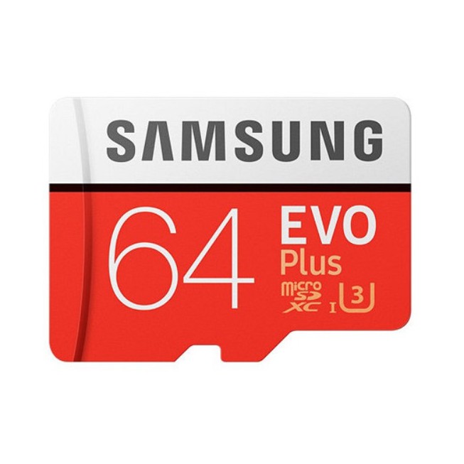 Thẻ Nhớ Micro SD Samsung Evo Plus 64GB Class 10 - 95MB/s (Kèm Adapter)
