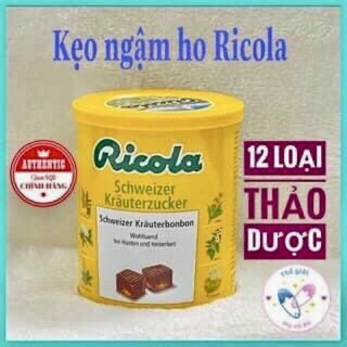🍀🍬[HSD 08/2026] Kẹo ngậm thảo mộc Ricola 250g🍋☘️