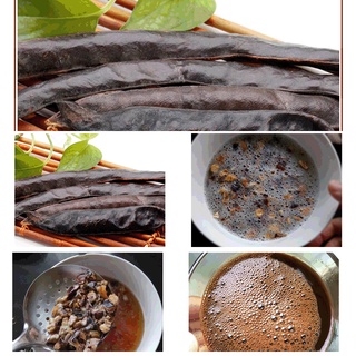 Bồ kết khô nguyên trái (gội đầu mượt tóc)
