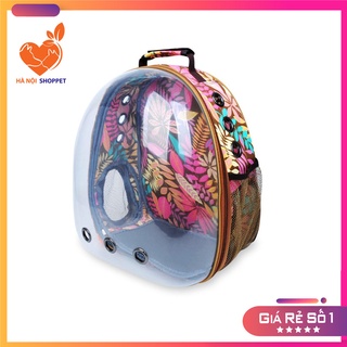 Balo Vận Chuyển Chó Mèo - Balo Họa Tiết Đựng Chó Meo