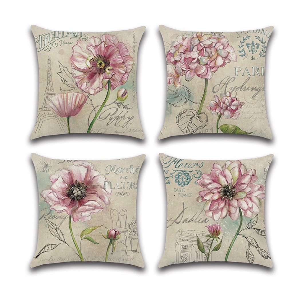 (TH14) Vỏ Gối Tựa Lưng, Vỏ Gối Sofa, Vỏ Gối Vuông