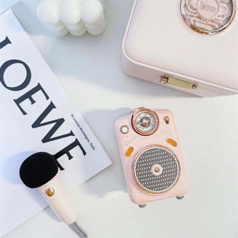 Divoom Fairy-OK Loa karaoke loa bluetooth mini mic đa chức năng Loa di động không dây có micrô để hát divoom ditoo