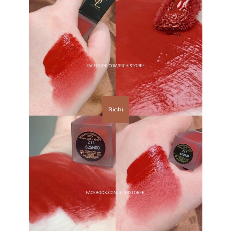 Son kem YSL Velvet Cream 211 - 212 - 216