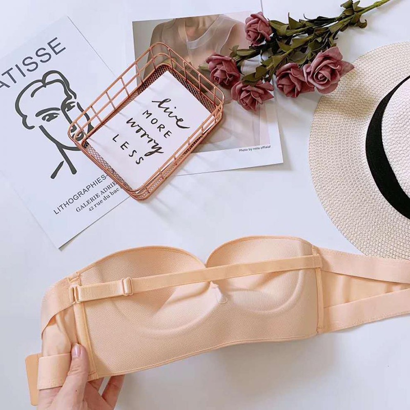 Áo Ngực Không Dây Áo Ngực Không Gọng Nâng Ngực Chống Tuột Gợi Cảm Tạo Khe Quyến Rũ - Tiện Mặc Áo Hở Vai Lưng | BigBuy360 - bigbuy360.vn