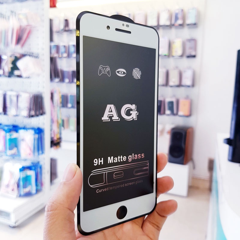 Kính cường lực chống vân tay Iphone 6 6s Plus 7 8 Plus X Xs Xsmax 11 Promax 12 Promax 13 pro max 14 pro max