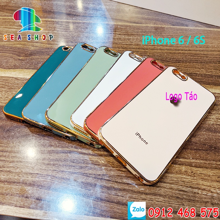 [ĐỘ 12] Ốp lưng iPhone 6s Plus,7 Plus,8 Plus,XS Max,11 Pro Max, 12 Pro Max -Nhựa dẻo -- VIỀN BÓNG - Thiết kế Viền vuông | BigBuy360 - bigbuy360.vn