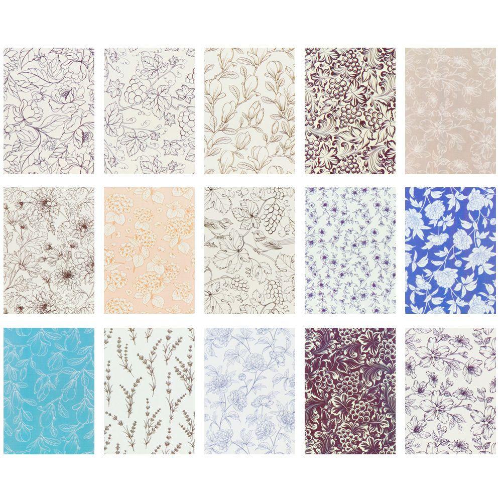 CHOOKEY Miếng Dán Trang Trí Kiểu Cổ Điển 8 Kiểu Độc Đáo