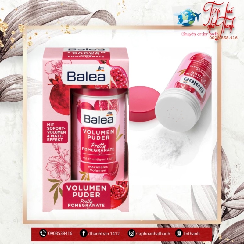 Bột giữ nếp cho tóc Balea siêu thơm