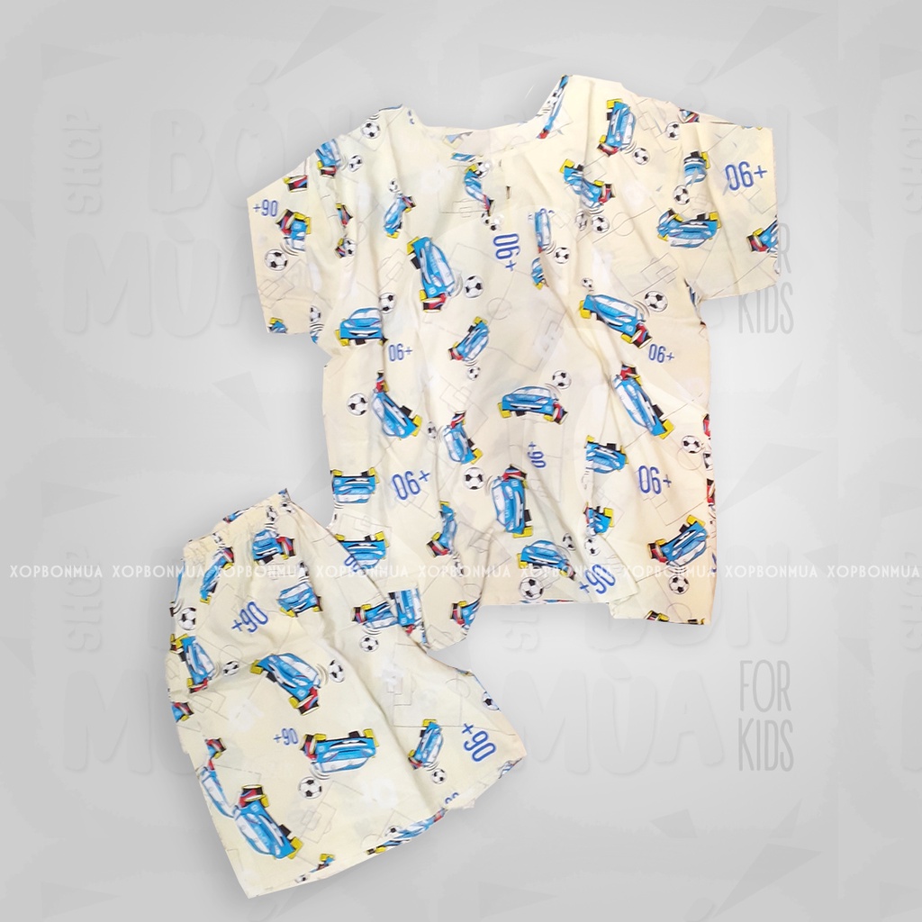 Bộ Lanh Cho Bé Trai 40-45kg 🥗🥗 Bộ Tôn Lanh Bé Trai Size Đại - Shop Bốn Mùa