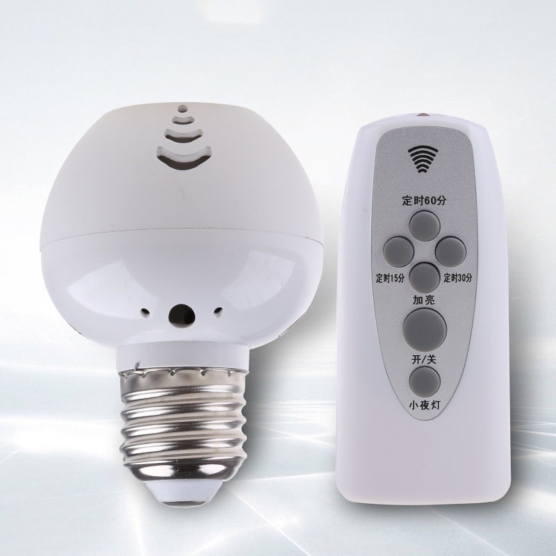 Giá Đỡ Bóng Đèn E27 220V Điều Khiển Từ Xa Tiện Dụng