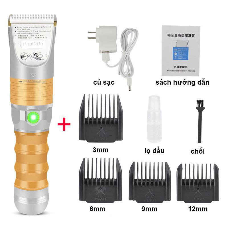 Tông Đơ Cắt Tóc Pin Trâu B60 huaerbo