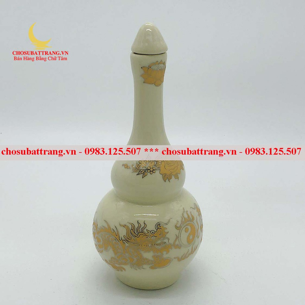 Nậm đựng rượu thờ vàng kim