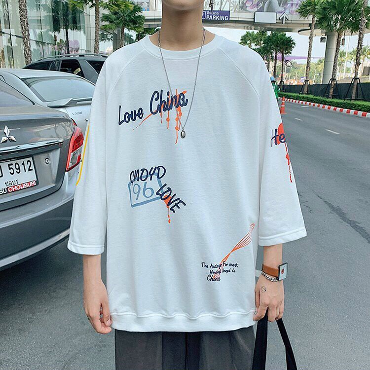 ÁO THUN FORM RỘNG TAY LỠ DÀI CỰC HOT HOT TREND THỜI TRANG HÀN QUỐC