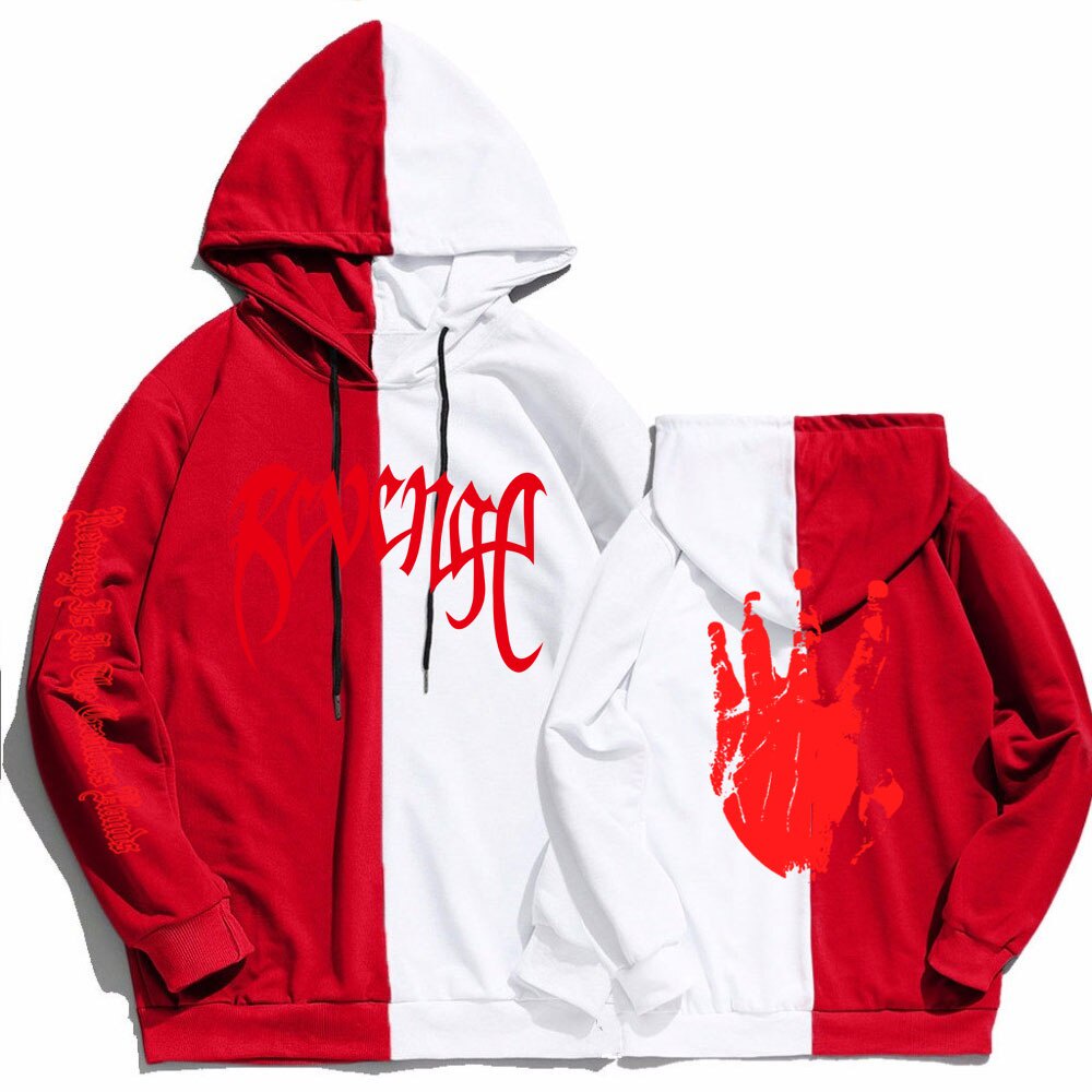 Xxxtentacion Revenge Áo Hoodie Mỏng Hai Màu Phong Cách Hip Hop Cho Nam Và Nữ