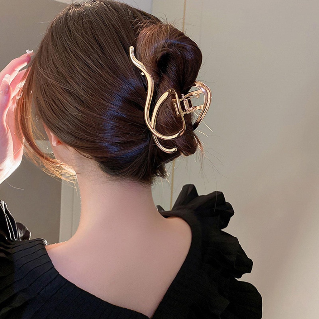 Kẹp Tóc Hình Cá Mập Lớn Bất Đối Xứng Thời Trang Mùa Hè Cho Nữ T7T9