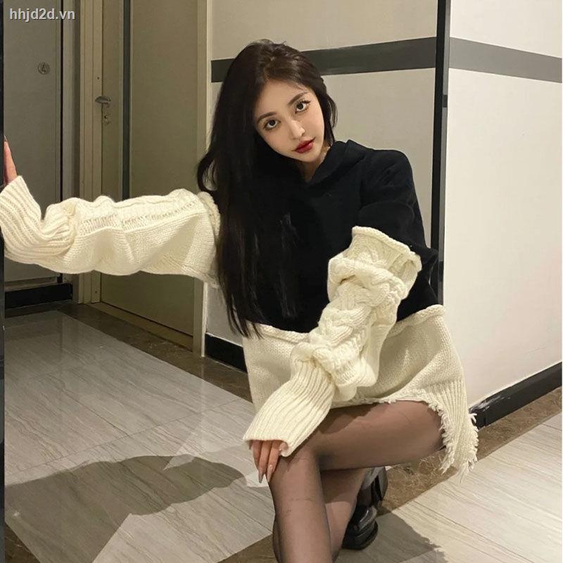 Áo sweater dáng rộng phong cách đường phố thời trang mùa thu mới 2021 | BigBuy360 - bigbuy360.vn