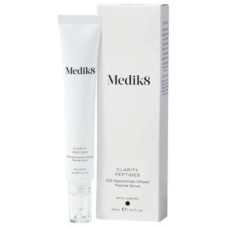 Tinh chất serum Medik8 Clarity Peptides 10% Niacinamide se lỗ chân lông sáng da