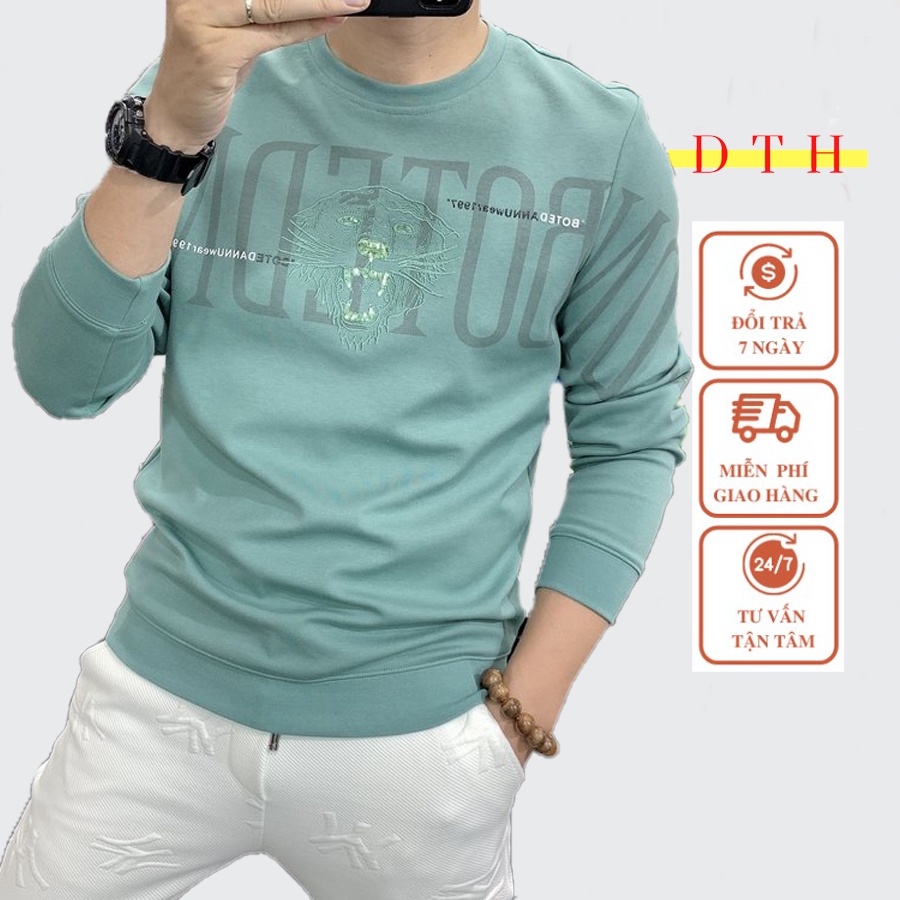 Áo Dài Tay Nam - Áo Sweater nam 2022 N02