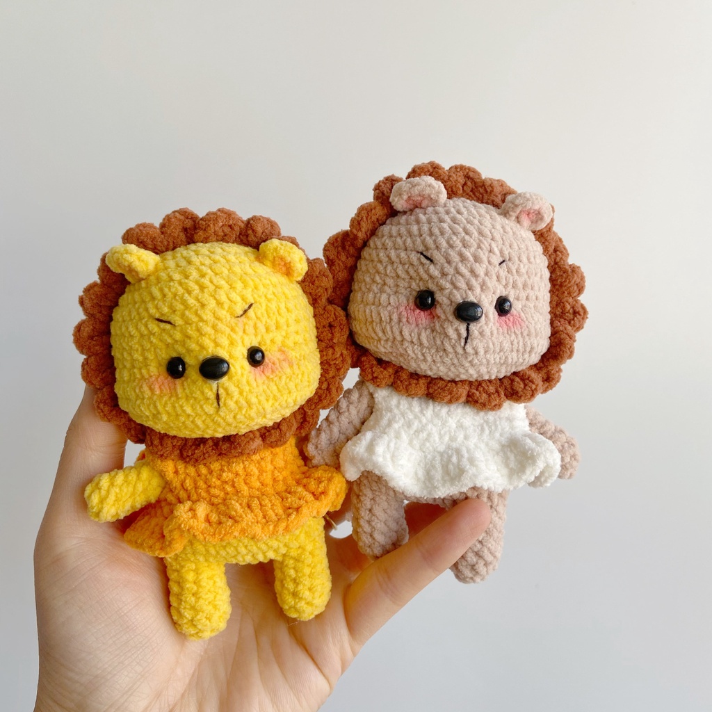 🦁 Chart Tiếng Việt chú Sư Tử siêu đáng yêu 🦁 - Yêu Handmade