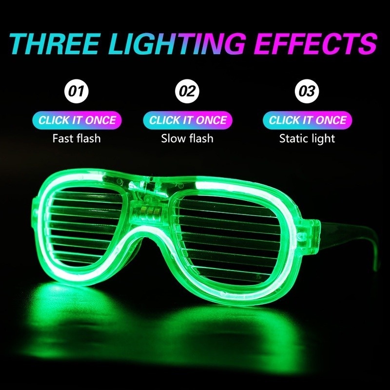 Mắt kính có đèn LED phát sáng độc đáo cho nữ