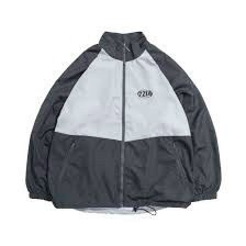 Áo Khoác Dù 2 Lớp 7ZIA TMS MIDSIDE Nam Nữ Form Rộng, Áo Gió Chống Nắng Kiểu Bomber