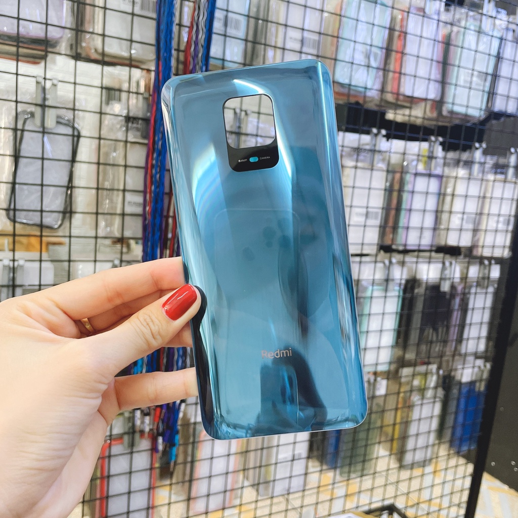 Nắp lưng Xiaomi Redmi Note 9s, xiaomi curtana M2003J6B2G linh kiện đẹp 9/10 zin