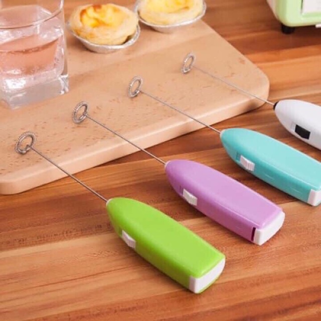 Máy Đánh Trứng Cầm Tay Mini Tạo Bọt Cafe - Hoạt Động Mượt Mà Êm Ái - Tiện Lợi - T2K Max