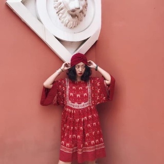 váy boho vintage