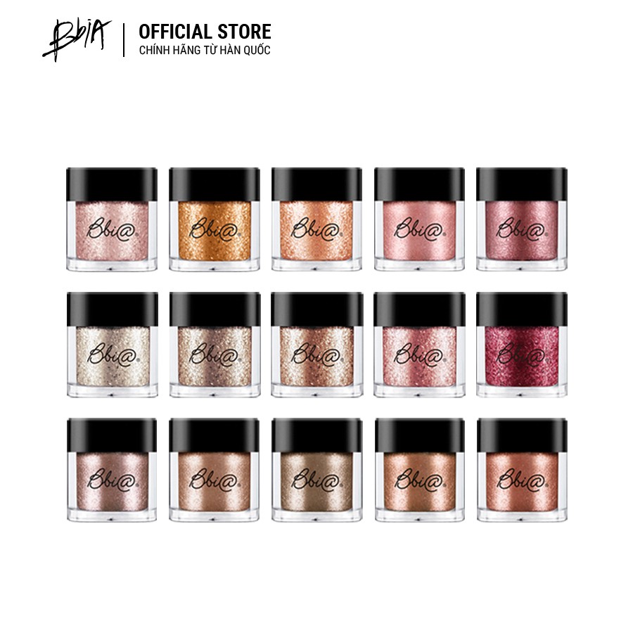 Hủ nhũ mắt Bbia Pigment (15 màu) 1.8g - Bbia Offical Store