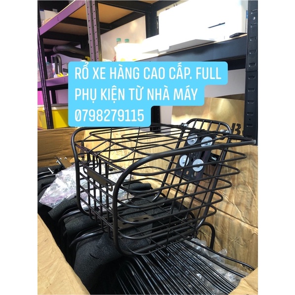 Giỏ xe đạp điện cao cấp. Theli, burke, lihaze