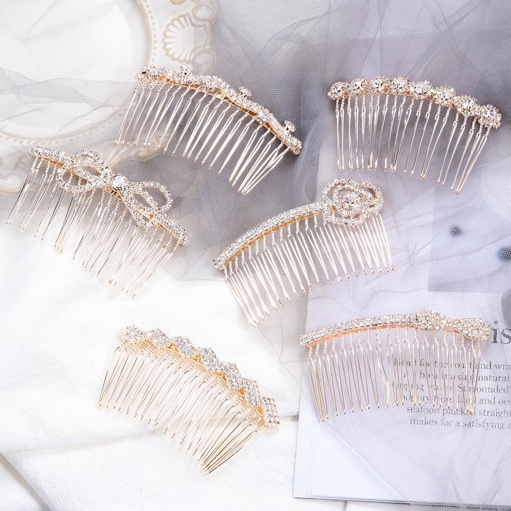 ME Cài Tóc Hình Vương Miện Đính Đá Thời Trang Cho Cô Dâu