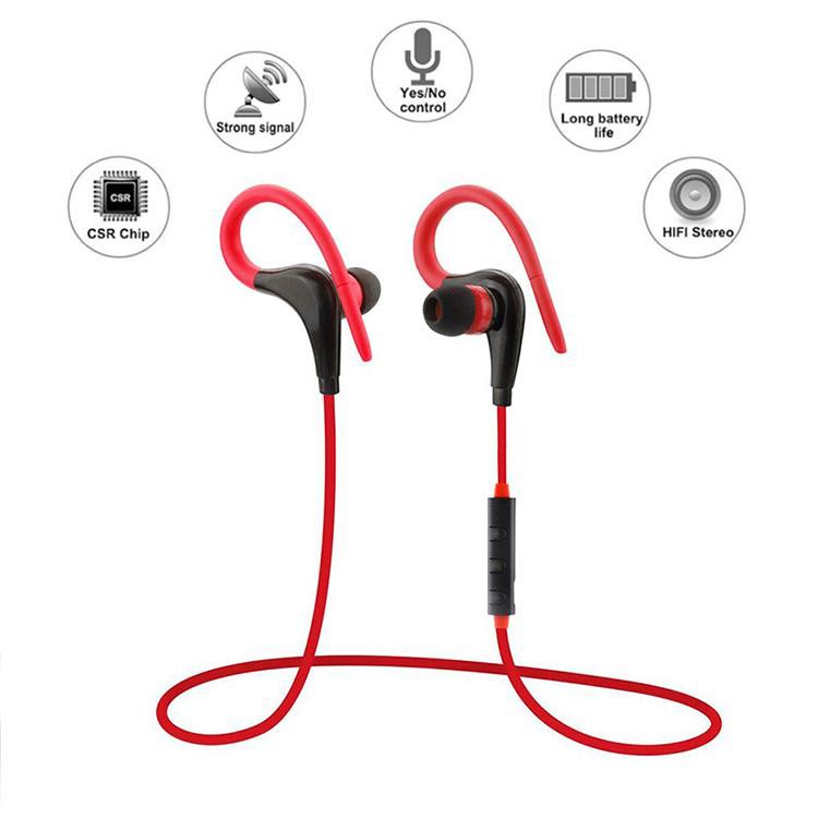 TAI NGHE BLUETOOTH kiểu dáng thể thao (2 bên móc tai Sporty Pod choàng cổ) | BigBuy360 - bigbuy360.vn