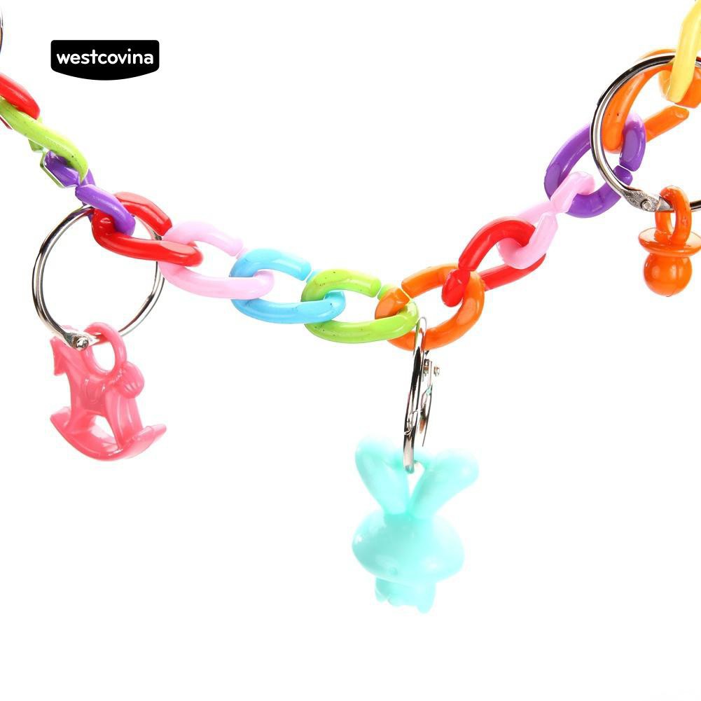 Đồ Chơi Nhai Cắn Thú Vị Cho Chim Vẹt Cảnh