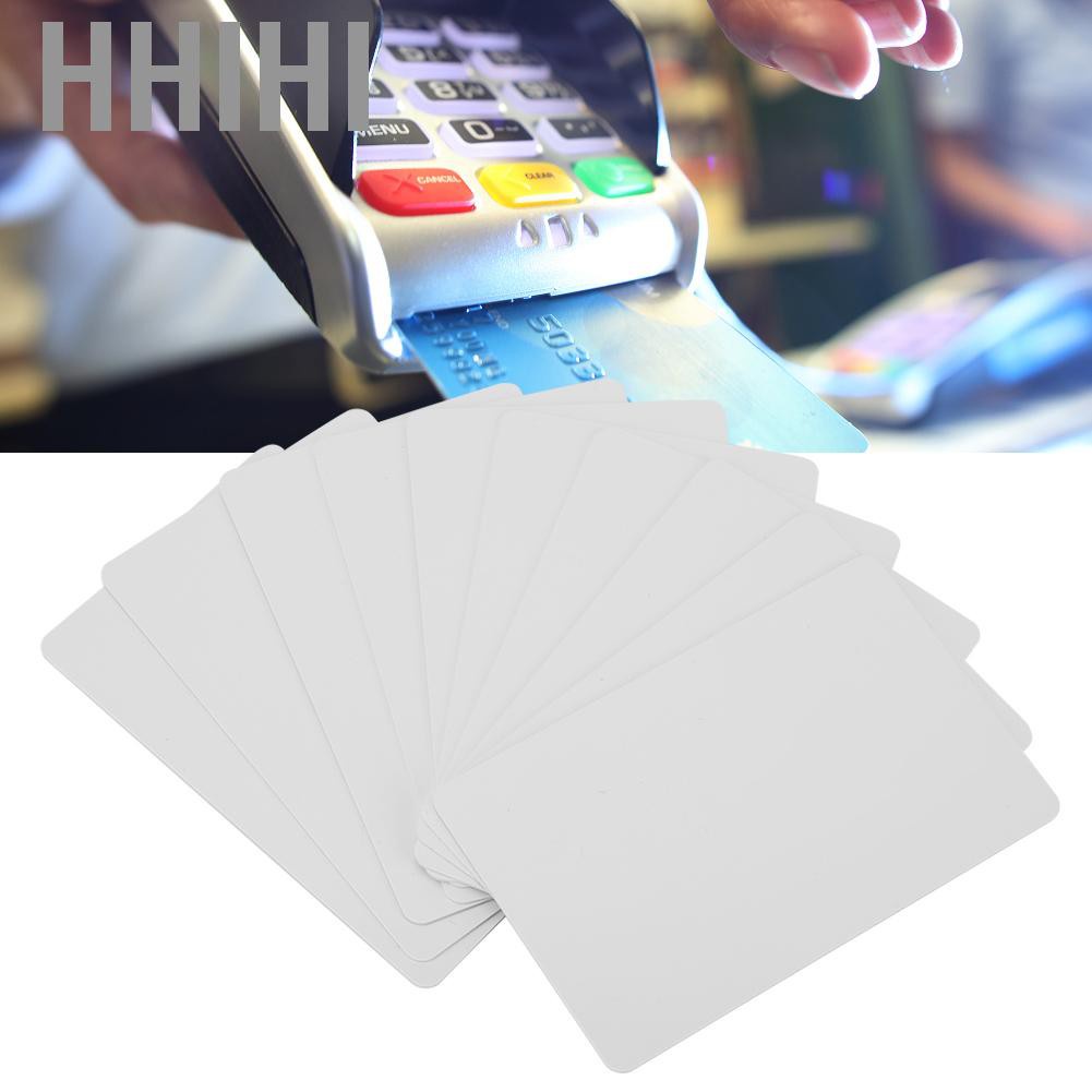 Set 10 Thẻ Trắng Nfc Không Tiếp Xúc Thông Minh S50 Ic 13.56mhz Rfid | BigBuy360 - bigbuy360.vn