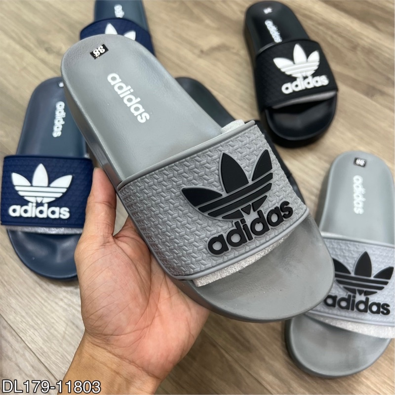 Dép lê nam quai hoa cao su - Dép nam Adidas siêu nét