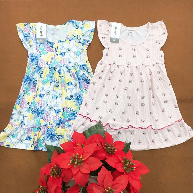 Đầm cánh tiên Carter’s sz 2-6t