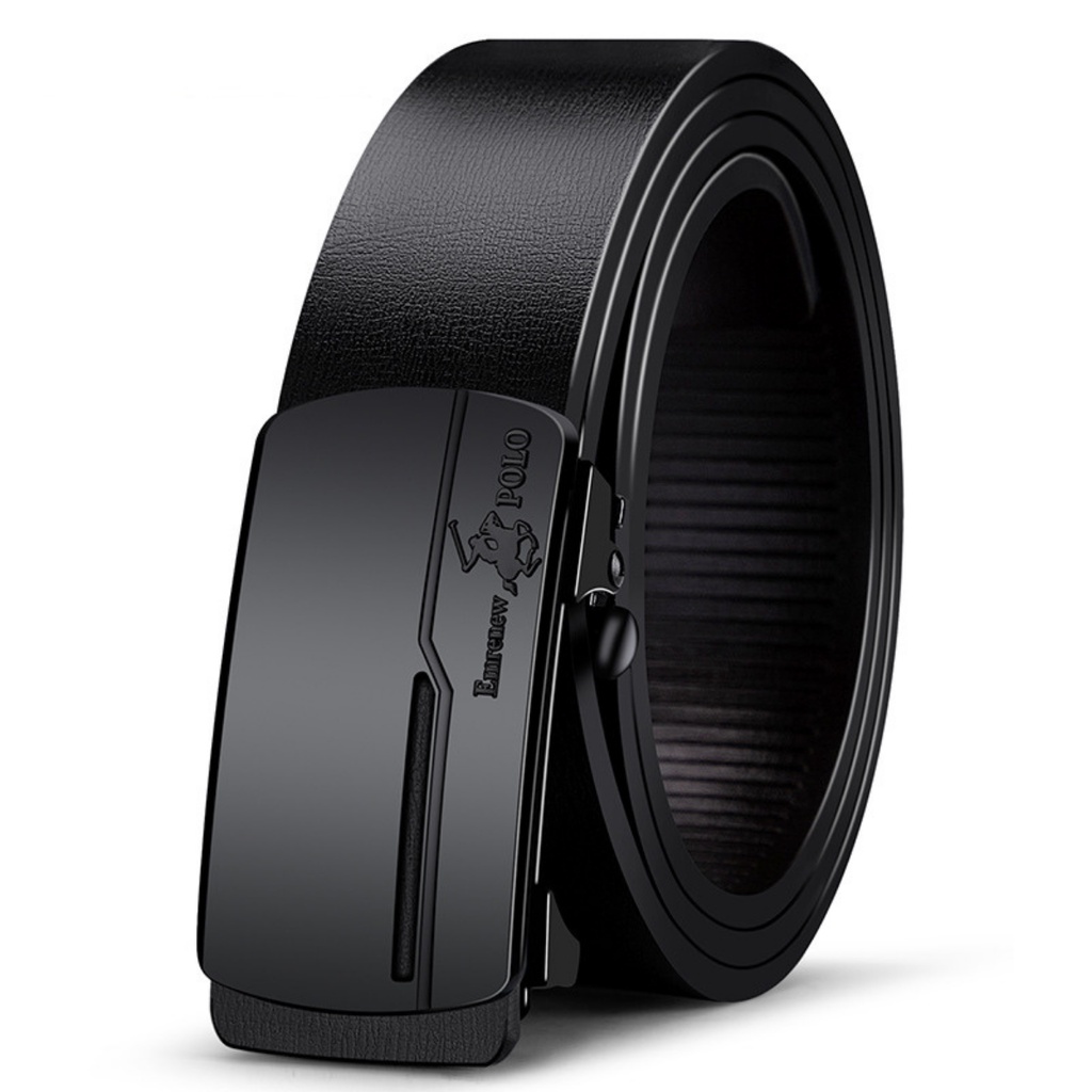 Thắt lưng nam cao cấp, dây nịt nam da bò EMRENEW POLO M3, full hộp