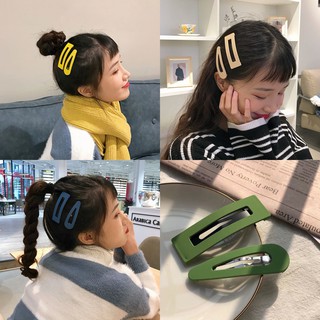 Kẹp tóc cùng kiểu dành cho người nổi tiếng, vuông, gãy, phụ kiện phù hợp thời trang Hàn Quốc, mái, mũ đội trưởng